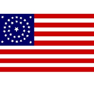 US civil war flag
